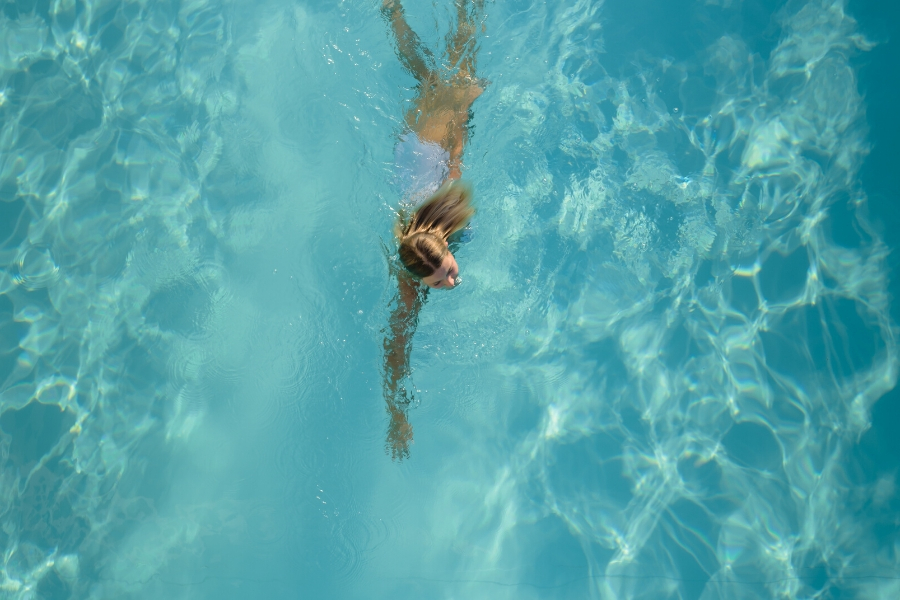 dispositivo per nuoto controcorrente