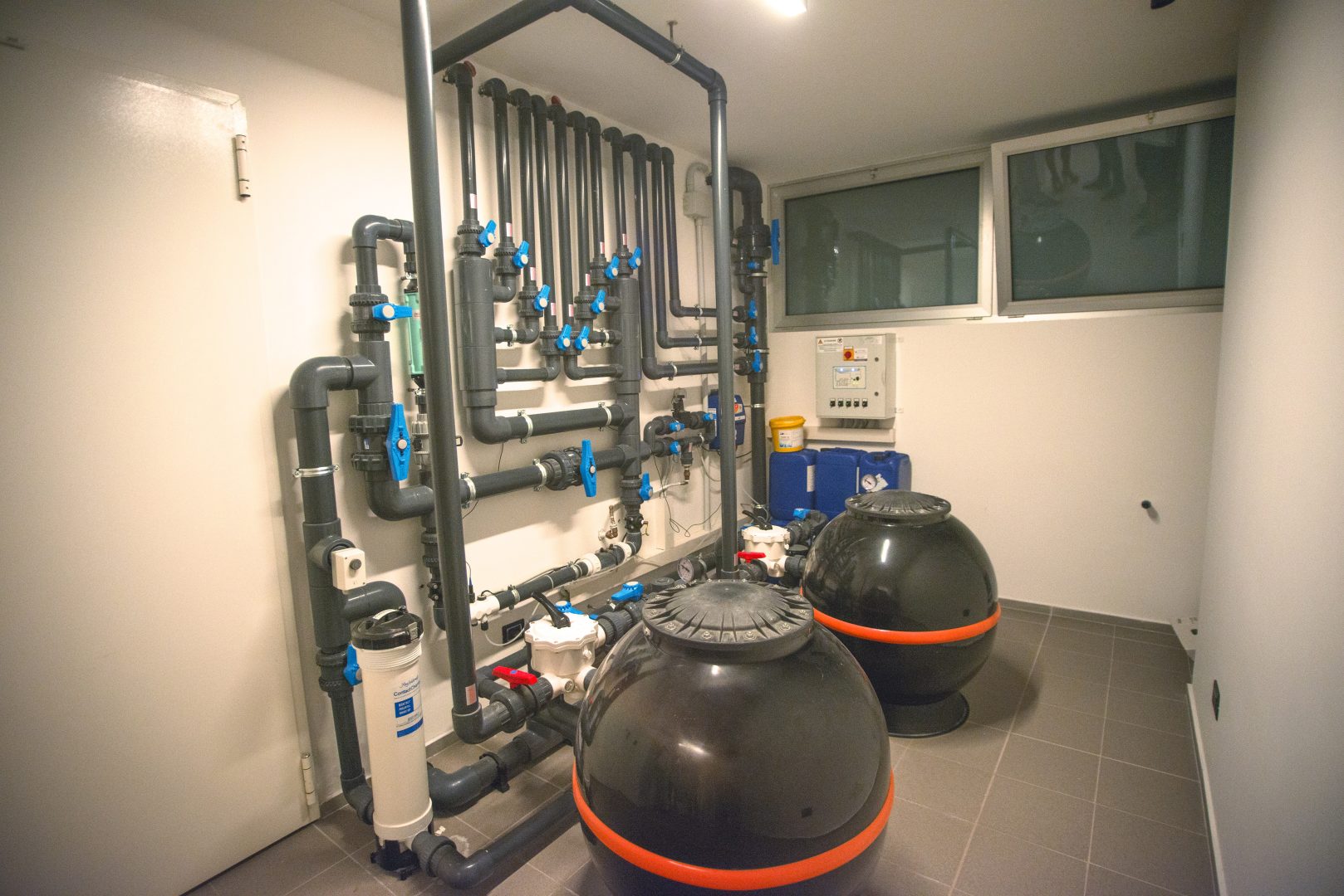 Locali tecnici piscina interrata