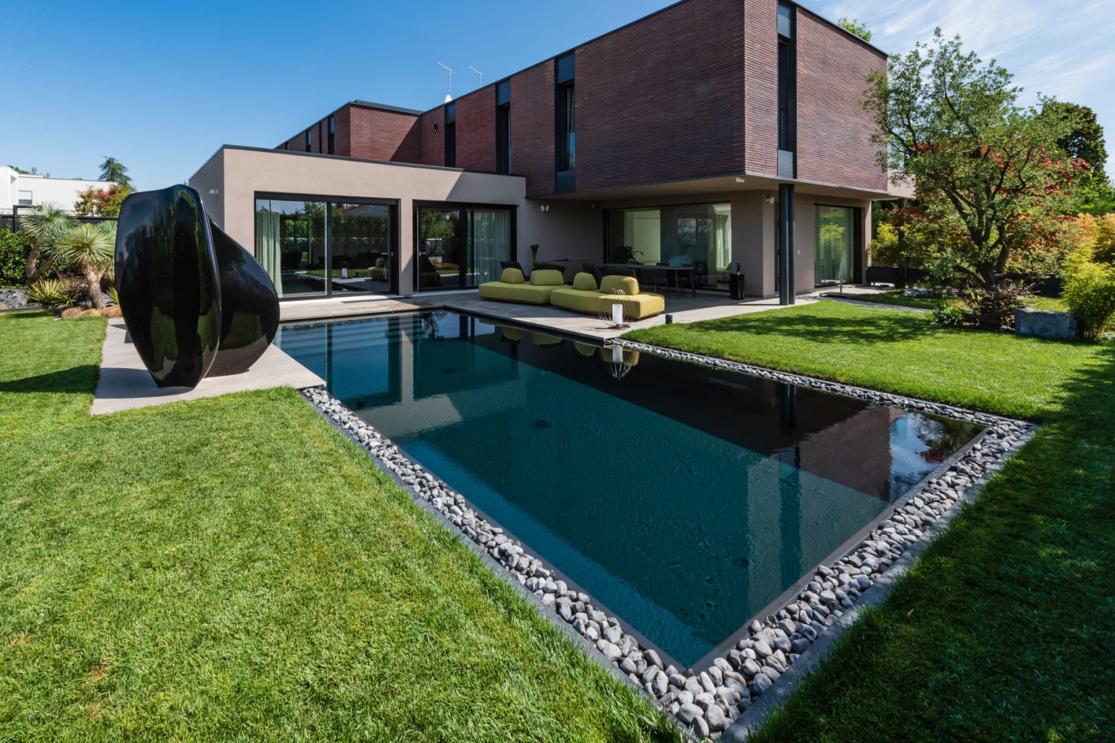 Piscina in giardino a Noventa Padovana