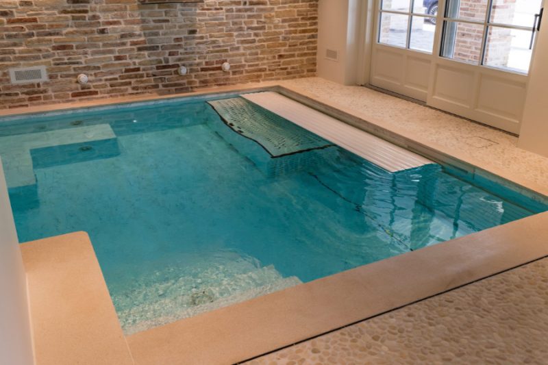 Foto di una piscina interrata