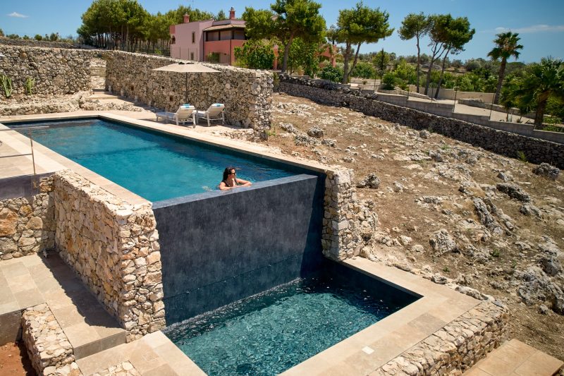 Piscina su più livelli