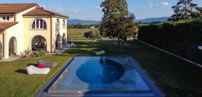 Accessori di una piscina privata