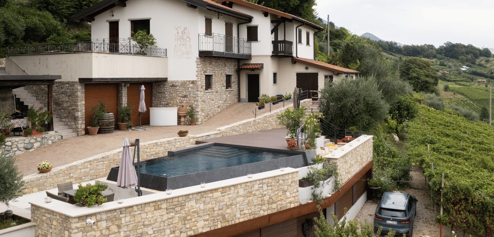 Realizzazione di una piscina a Bergamo